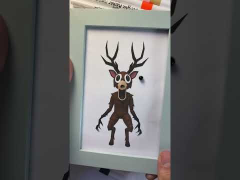 the deer ram family 99 nights in forest iphone stickers design 5