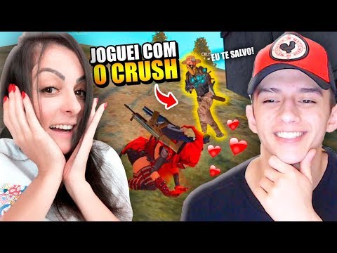 JOGUEI COM O CRUSH E PASSEI VERGONHA ?!  CRUSHER FOOXI
