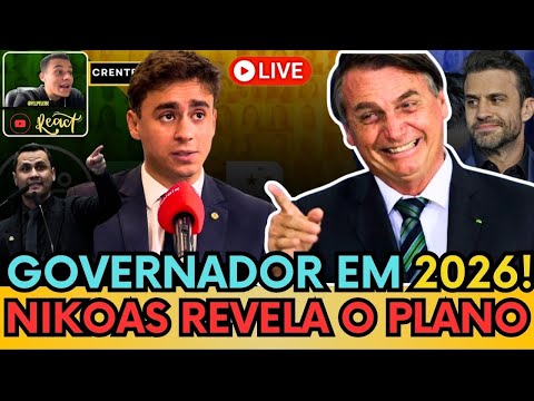 🚨URGENTE: NIKOLAS FERREIRA DISPARA "POSSO SER GOVERNADOR EM 2026" #noticias #nikolasferreira