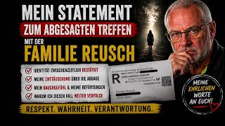 Mein Statement zum abgesagten Treffen mit den Eltern von Rebecca Reusch