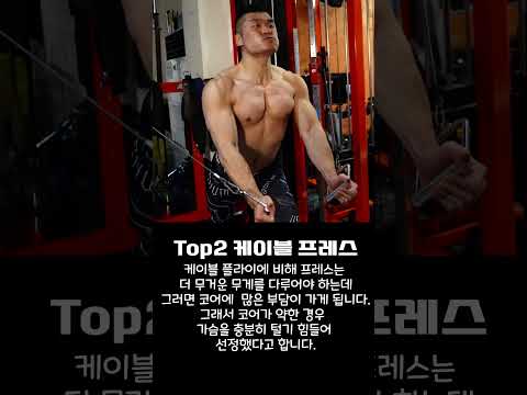 1000만 유튜버! 제프형이 뽑은 최악의 가슴 운동 TOP3!  #Shorts