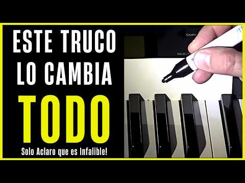 ¡Domina TODAS las ESCALAS del Piano SIN TEORÍA con este TRUCO VISUAL!