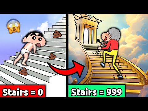 Shinchan Found Stairways To Heaven 😱 | Gta 5