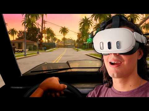 Cancelaron GTA San Andreas en REALIDAD VIRTUAL... Así que lo he hecho yo.