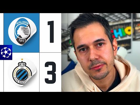 QUESTO È UN COLPO BASSO 😳 ATALANTA-BRUGES 1-3