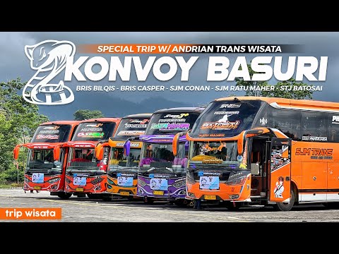 [ KETIKA 5 ARTIS BASURI KONVOY MEMBUAT HEBOH ! ] Trip To Subang With SJM Trans Ratu Maher 13