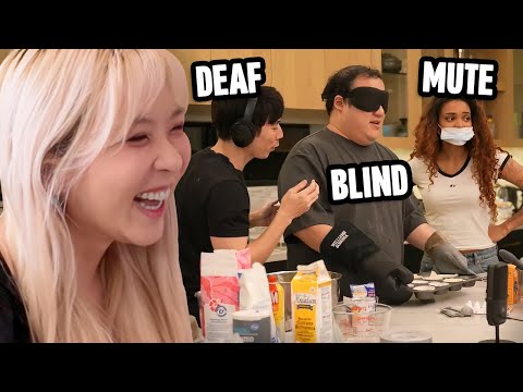 OFFLINETV BLIND, DEAF, MUTE BAKING CHALLENGE