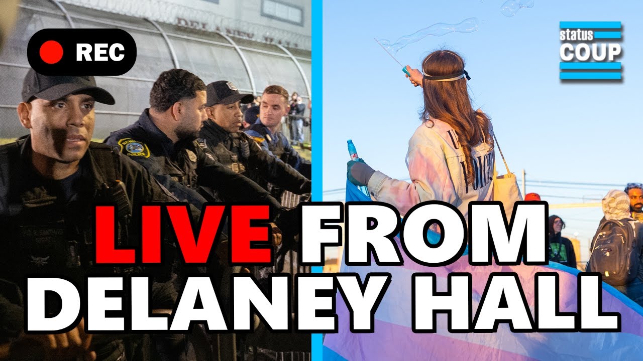 🚨BREAKING: COPS CLASH With ICE Protesters at Delaney Hall ICE Prison