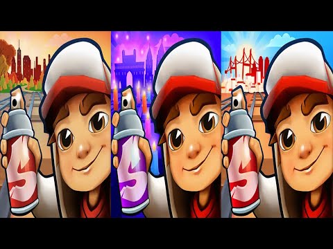 Subway Surfers Vancouver 2024 Leo vs Subway Surfers Haunted Hood vs Istanbul Gameplay HD