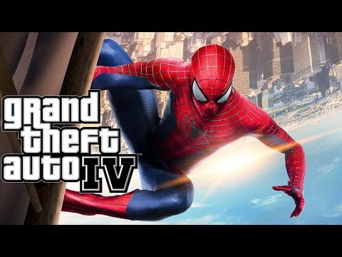 SpiderMan Powers in GTA 4 (mods)