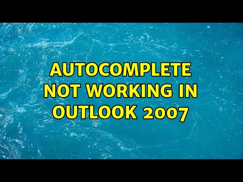 outlook for mac autocomplete not working