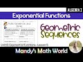 Exploring Geometric Sequences