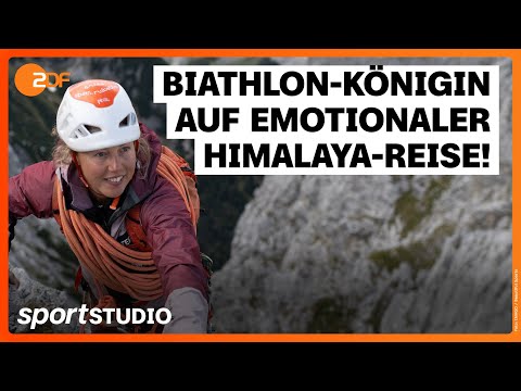 Spektakuläre Expedition: Biathlon-Star Laura Dahlmeier als Bergsteigerin im Himalaya | sportstudio