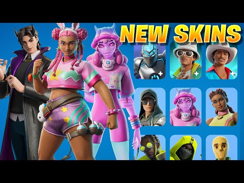 All NEW Leaked Fortnite Summer Skins & Emotes..!!