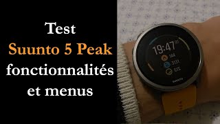 Vido-Test : Test Suunto 5 Peak : nouveau format plus compact