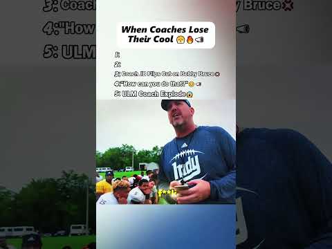 The coach is angry.#nflfootball #football #coach