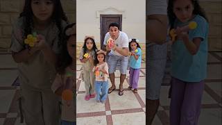 Zombie cat surprises cute baby and sister 😱😂❤️👼😱
