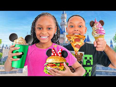 Eating ONLY Disney Foods for 24 Hours!