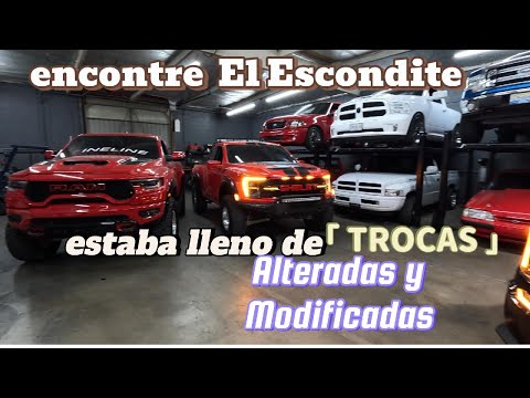 Bodega llena de Trocas Modificadas TRX Raptor Lighting SVT puras joyas