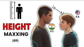 घर पे हाइट जल्दी बढ़ाये Science & Ayurveda Based Height Growth Foods & Workout { Height Veda }