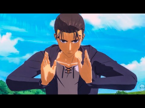 Eren Jaeger Gameplay Mod (4K 60fps) - Naruto Storm Connections