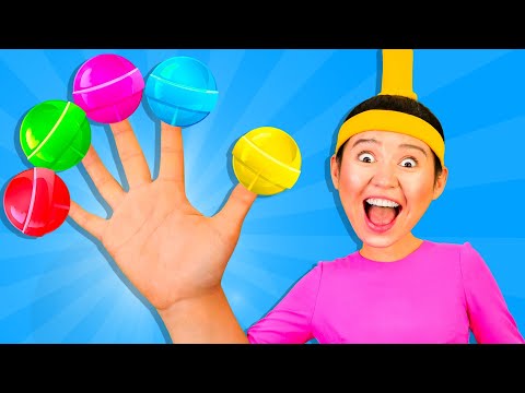 Lollipop Finger Family Song | Babanana Shorts