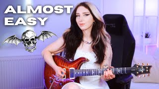 AVENGED SEVENFOLD - Almost Easy (Guitar Cover by Sophie Burrell)
