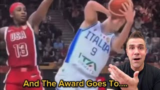 Did Cecilia Zandalasini Shamelessly Flop Against Team USA?