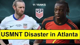 USMNT crumble to Belgium in 2nd half after promising start