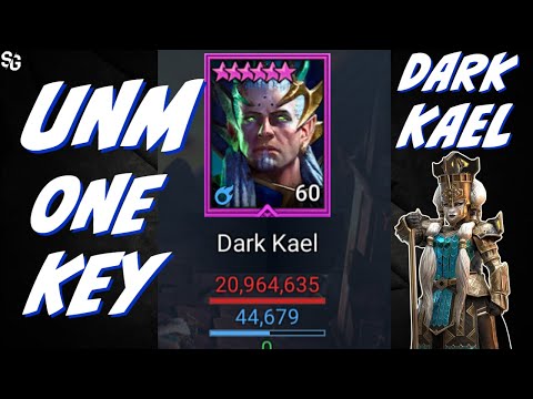 Dark Kael clan boss 1key Ultra Nightmare Demytha Dark Kael - RAID SHADOW LEGENDS