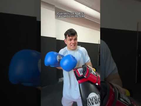 mi especialidad: sparring con mi novio, sin guantes