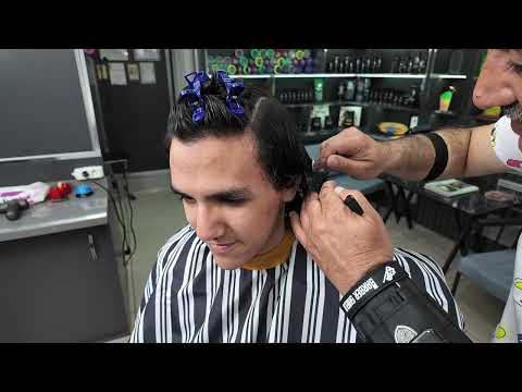 HE ENTRUSTED ME HIS HAIR THAT HE HAD NOT CUT IN YEARS! 💈 INCREDIBLE TRANSFORMATION | ASMR कटिंग