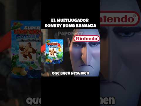 el multijugador de donkey kong bananza #humor #memes #youtubeshorts #nintendo