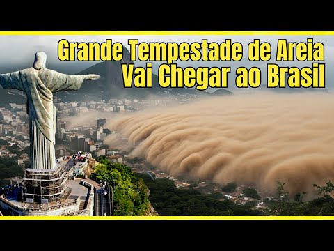 Tempestade de Areia do Saara Pode Atingir o Brasil!