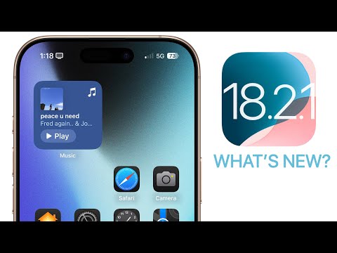 iOS 18.2.1 Released - What's New?