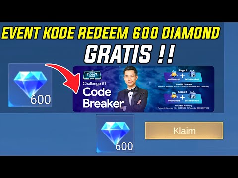 EVENT KODE REDEEM 600 DIAMOND GRATIS DARI GOOGLE PLAY GAME BURUAN IKUTAN KODE REDEEM DIAMOND GRATIS