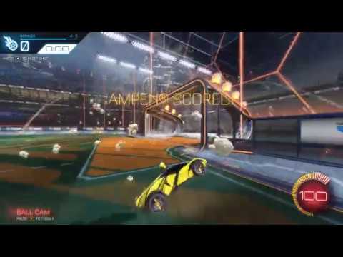 Rocket League, backboard rebound aerial training