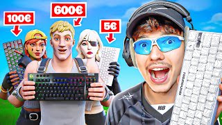 Je TESTE les CLAVIERS GAMING des ABONNÉS ! ⌨️