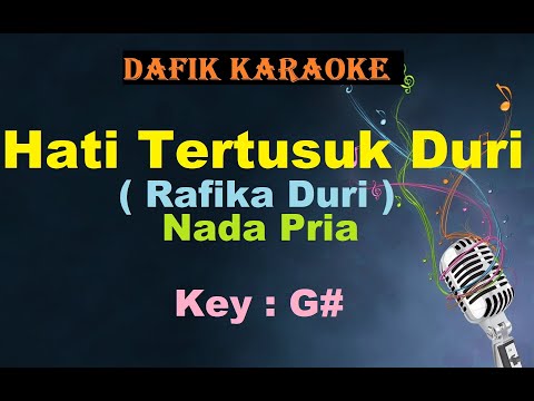 Hati Tertusuk Duri (Karaoke)Rafika Duri Nada Pria/Cowok Male Key G# Tembang Kenangan Lagu Nostalgia