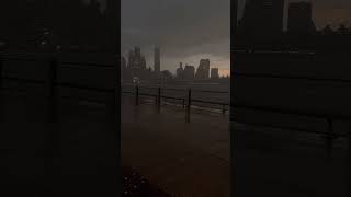 Beautiful rain storm #newyork #rain #indilalovestory