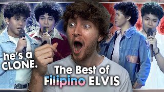 HE'S A CLONE! (Best of Filipino ELVIS PRESLEY - Jerome Evardone | Reaction)