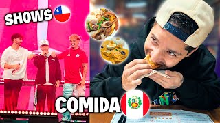 SHOW, COMIDA, PERU Y CHILE