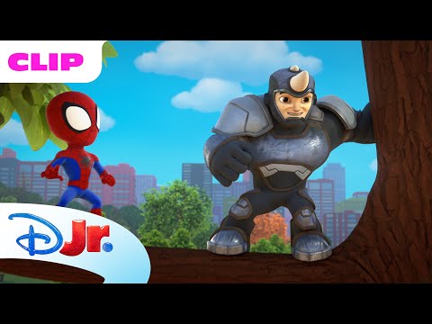 Spidey and Team Help an Elephant Family! 🐘 | Marvel's Spidey and his Amazing Friends | @disneyjr​
