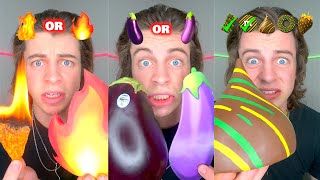 Luke Did That Insane Spice Challenges & Mukbangs You Can`t Miss NEW Compilation✔