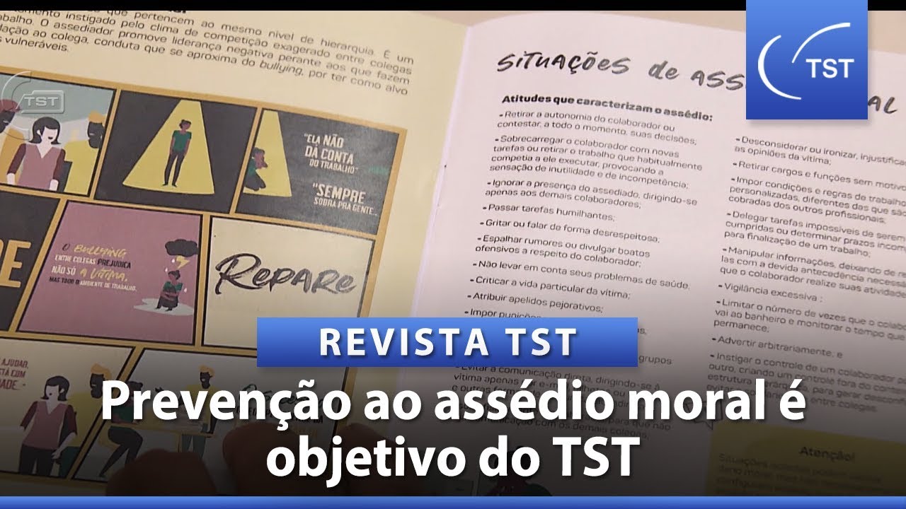 TST – Combate ao assédio moral é tema de campanha