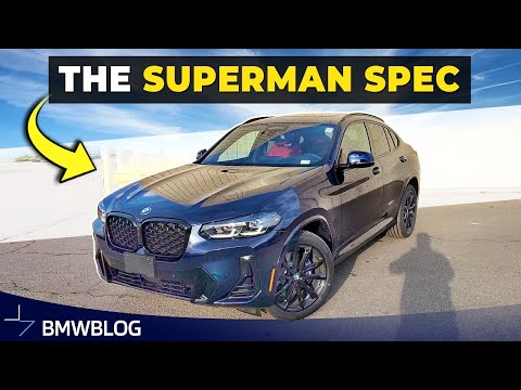 2025 BMW X4 “Superman Spec” – Tanzanite Blue Over Fiona Red is Peak BMW Drama