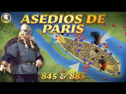 Asedios y destrucción de Paris por Ragnar Lodbrok y Rollo - SERIE COMPLETA