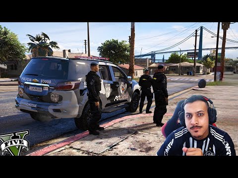 3° BPCHQ HUMAITÁ ACOMPANHAMENTO + PRISÃO - GTA RP