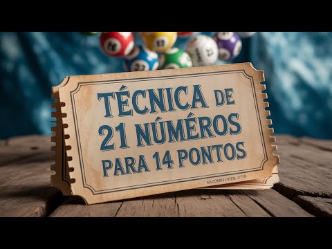 🍀Lotofácil 21 Números: Estratégia Poderosa Para Garantir 14 Pontos