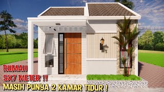 Cuma 5x7 Meter Tapi Bisa Bikin Betah Di Rumah ! Di Jamin Oke Banget